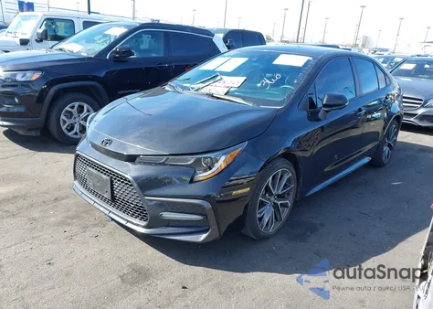 2021 Toyota Corolla Se из США, поврежденный, VIN 5YFS4MCE1MP079797